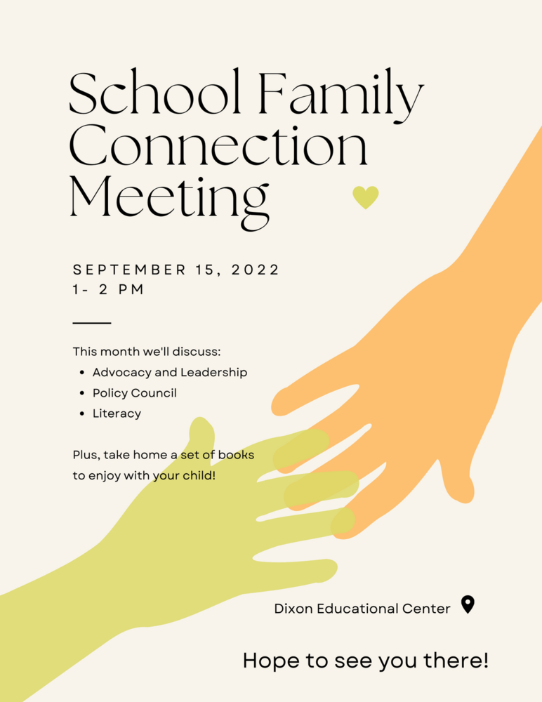 Dixon School Family Connection