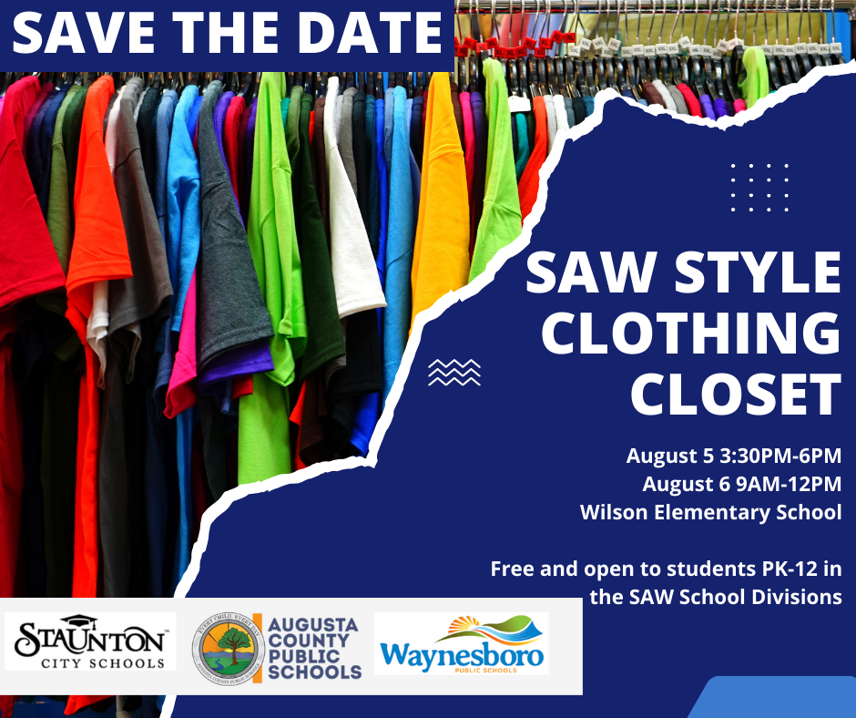 Clothing Closet for all ages! Guy K. Stump Elementary School